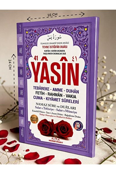 Medrese Kitab Evi Yasin kitabı hediyelik Yasin 41 Yasin mevlüt kitabı Yasin c...