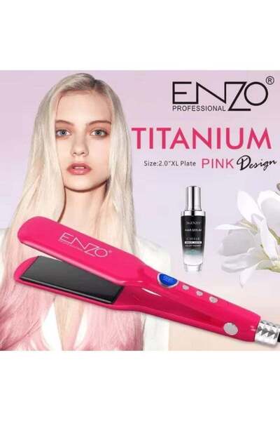 ENZO PrecisionWare EN-3215 Professional Hair Straightener Fast Heating Wide P...
