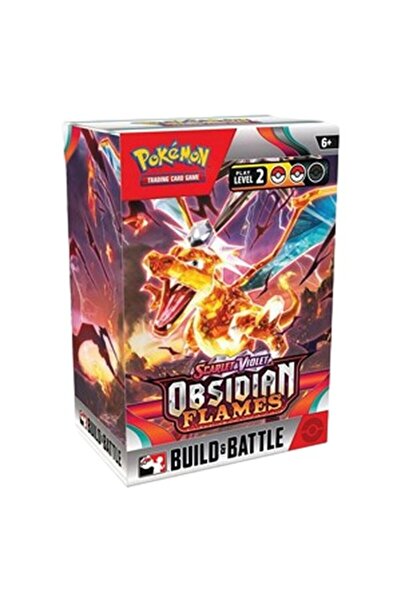 Pokemon Cutie de construcție și luptă cu flăcări de obsidian