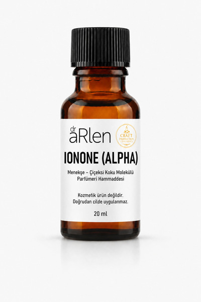 arlen Alpha Ionone (α-Ionone) Parfümeri Hammaddesi – 20 ml