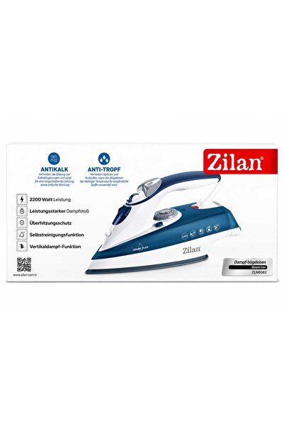 Zilan Fier de calcat talpa ceramica ZLN-8082, Albastru Putere 2200W, calcare ...