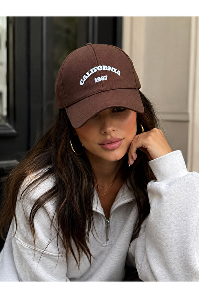 sf collection قبعة رياضية مطبوعة بطباعة كاليفورنيا للجنسين - قبعة قطنية قابلة...