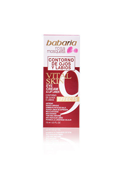 Babaria Rosa Mosqueta Vital Skin 9 Augen Konturen 15 ml