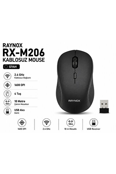 RAYNOX RX-M206 Kablosuz Mouse
