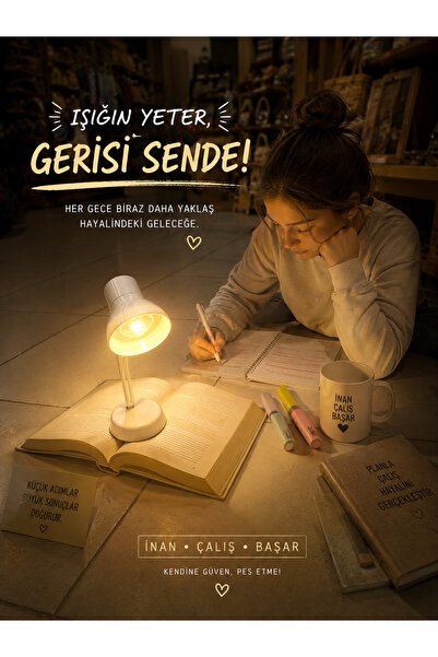seymen bıçakçılık Çalışma Masanıza İlham Veren Dekoratif LED Masa Lambası
