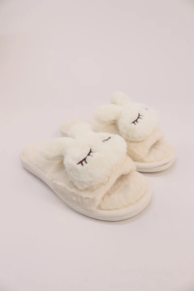 VİNY Women's Plush Fur Home Slippers | Soft Teddy Bear Indoor Slippers | Cozy...