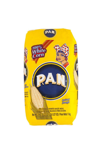 PAN Faina de porumb alba prefiarta 1kg Harina