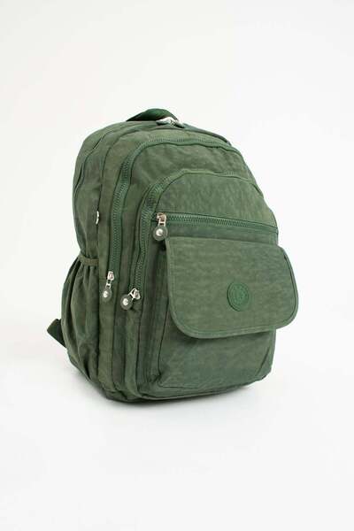 NEMO BAGS Unisex Green Backpack, Large Size School Bag, Travel Bag, Waterproo...