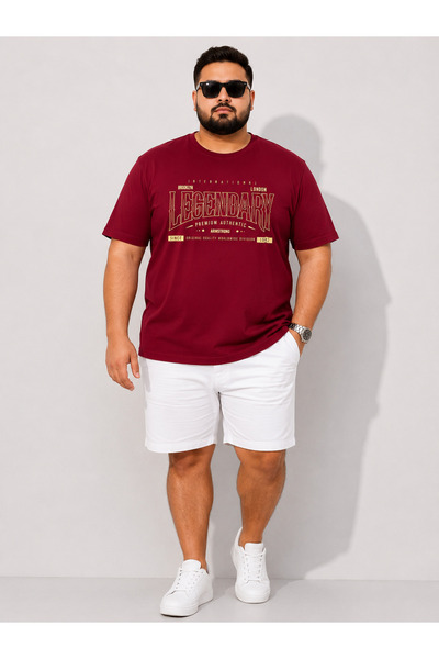 ANNEX Tricou pentru bărbați, mărime mare, din bumbac, cu croială confortabilă...