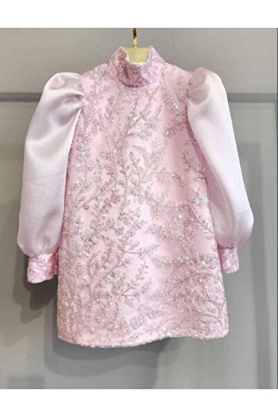 sunshine boutique15 Elegant Pink Event Dress-12/11 Length 75cm