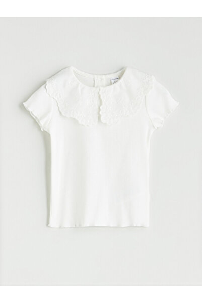 LC Waikiki I Bebe Roba Collar Embroidered Girls' Blouse from Freezen Store