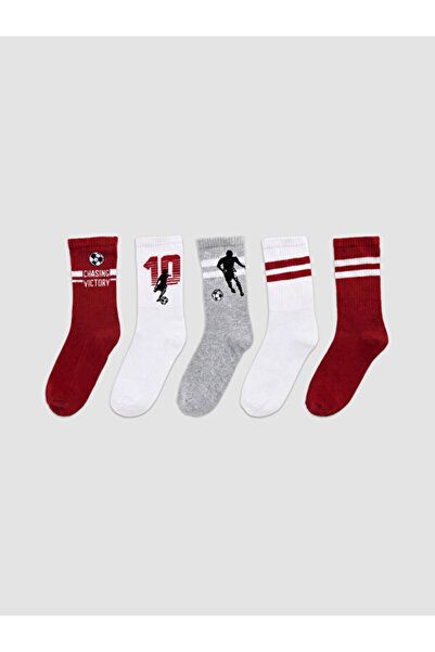 LC Waikiki I Football Themed Boys' Socks 5-Piece Set from Freezen Store
