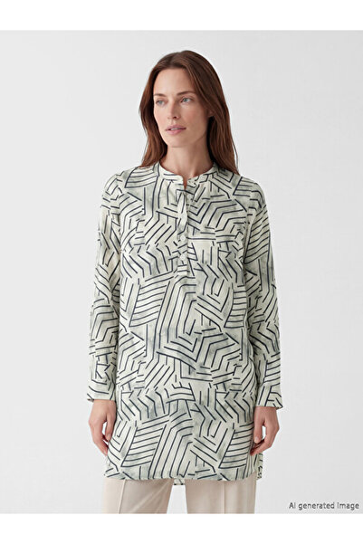 LC Waikiki Timeless Clothing & Timeless Choices Women's Embroidered Tunic wit...
