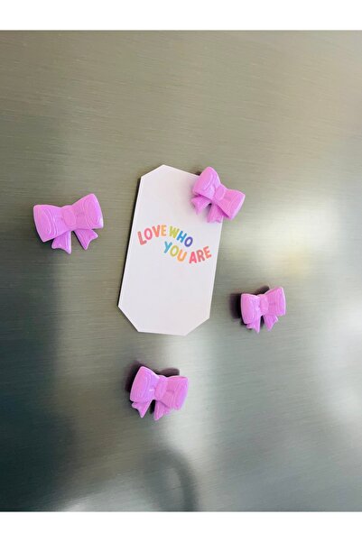 Gamy Crafts Magnet - Buzdolabı Magneti - Buzdolabı Süsü - 4’lü Fiyonk Magnet ...