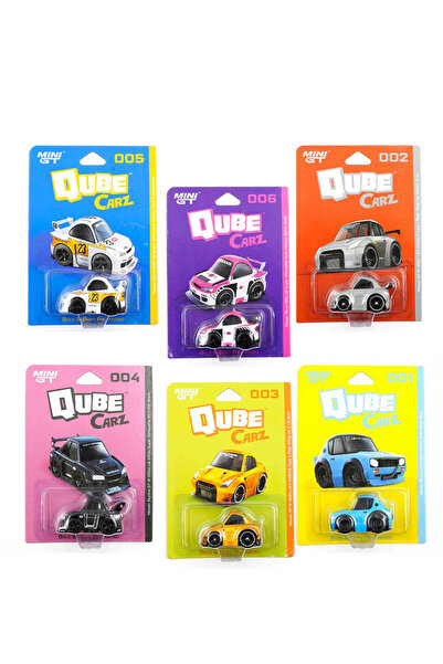 mini gt Qube Carz 6'Lı Set