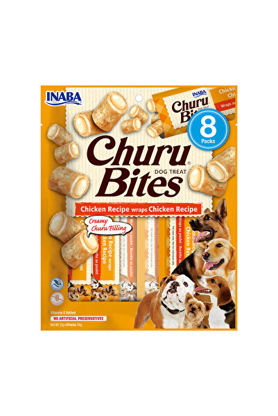 Inaba Churu Bites Λιχουδιές Σκύλου με Κοτόπουλο 3 x 12 γρ.