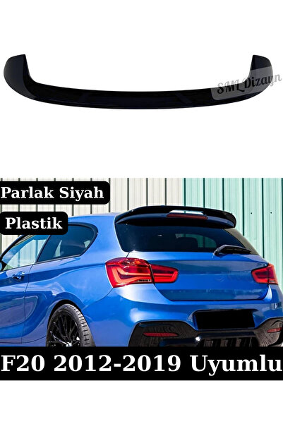 SML Dizayn BMW 1 Serisi F20 (2012-2019) Uyumlu Bagaj Üstü Tavan Spoiler - Par...