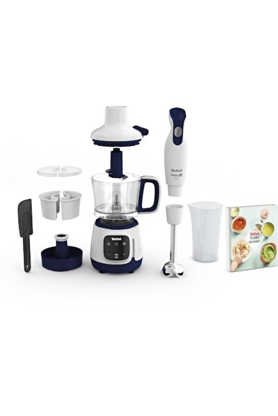 TEFAL Blender Yummy Gourmet HB55W430 pentru prepararea hranei bebelușilor, 60...