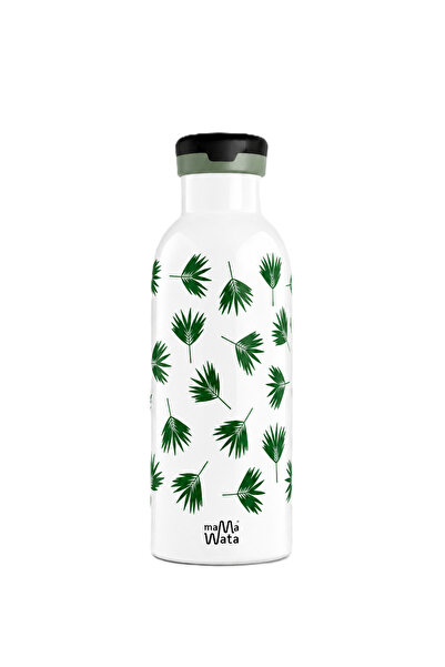 Mamawata Palm Pipetli Çocuk Termos Matara 470 ml Paslanmaz Çelik Sızdırmaz Ya...