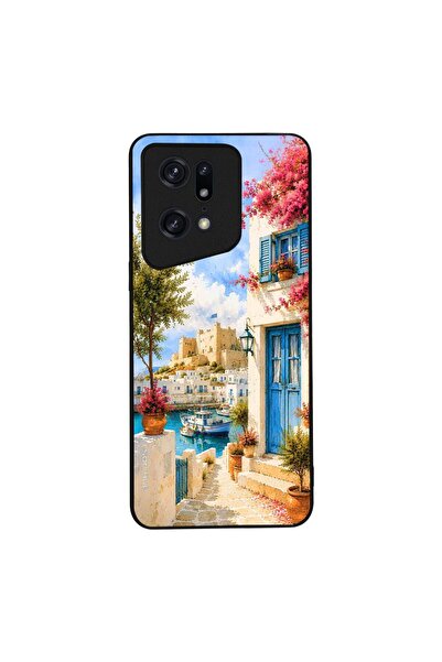 Sonique Θήκη SoniqueGreek Island Muse Series για Oppo Find X5 Pro 5G Ροδίτικο...