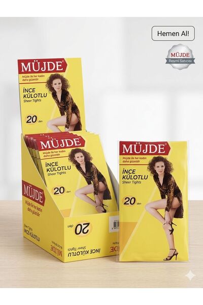 GenelTedarik MÜJDE KİLOTLU ÇORAP (TEN RENGİ)