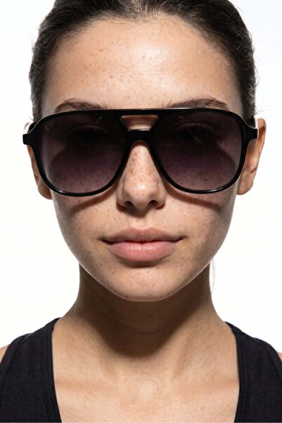 Bilge Karga Cleo Black Gradient Sunglasses