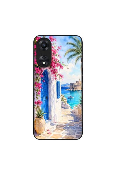 Sonique Θήκη SoniqueGreek Island Muse Series για Oppo A78 5G Σοκάκι Ρόδου