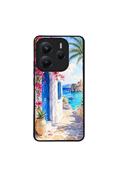 Sonique Θήκη Greek Island Muse Series για Xiaomi Redmi Note 14 5G Σοκάκι Ρόδου