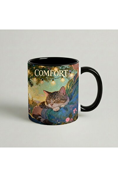 Petgifts Cana Cadou Personalizat Amuzanta Cu Mesaj Comfort - Ceramica 330 Ml