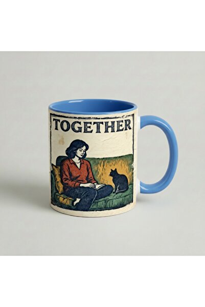 Petgifts Cana Cadou Personalizat Amuzanta Cu Mesaj Together - Ceramica 330 Ml