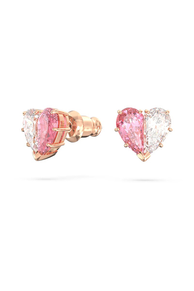 Swaroski Heart-shaped earrings
