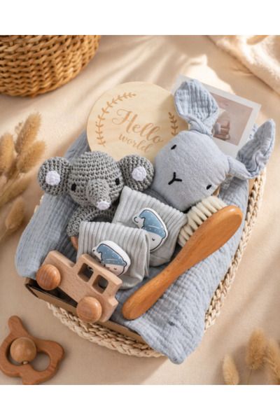 Other بوكس مواليد فاخر – Baby Gift Set