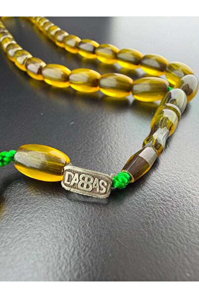 Jewel Dabbas Usta İşçiliği Sıkma Kehribar Yeşil hamur Tesbih 7-11 mm ölçülerinde
