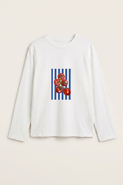 The Champ Clothing Γυναικείο μακρυμάνικο μπλουζάκι με στάμπα Tomato Breeze σε...