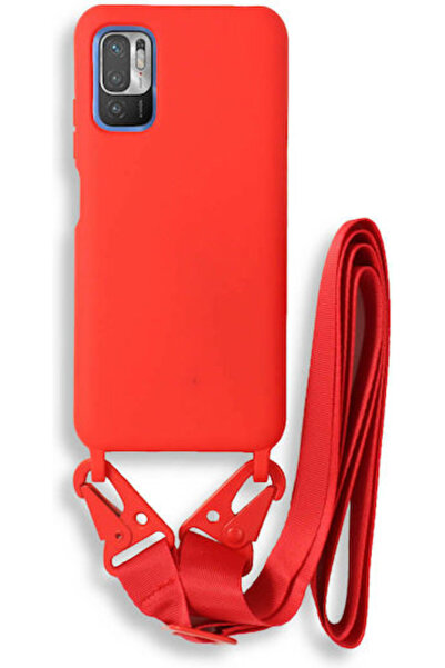 Other Bodycell Πίσω Θήκη Σιλικόνης με Λουράκι Κόκκινο (Poco M3 Pro) Κωδικός: ...