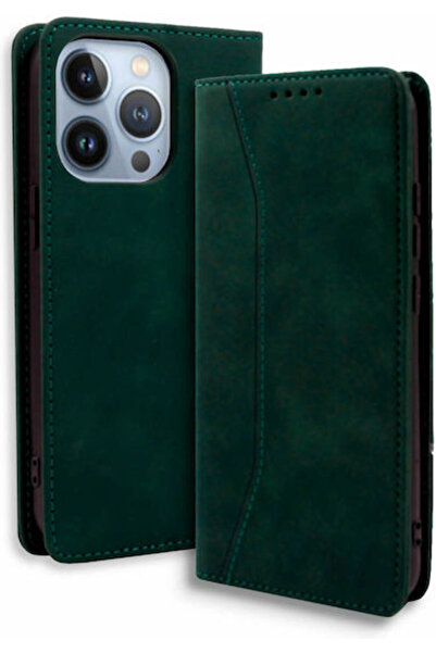 Other Bodycell Book Συνθετικό Δέρμα Πράσινο (iPhone 14 Pro) Κωδικός: 04-01178