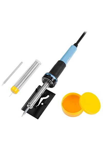 Lechpol Kit de lipit LETCON 920A cu fier de lipit, suport, burete, sârmă de l...