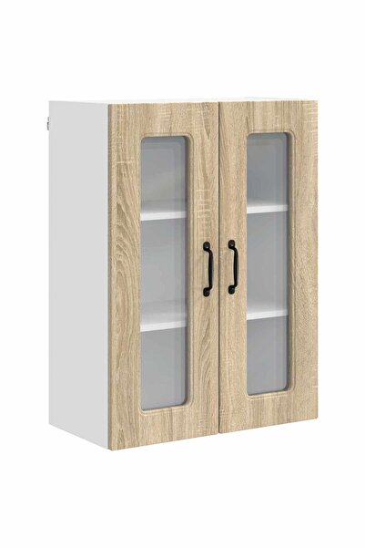 vidaxl Dulap de bucătărie Kalmar Stejar Sonoma 60 x 31 x 80 cm