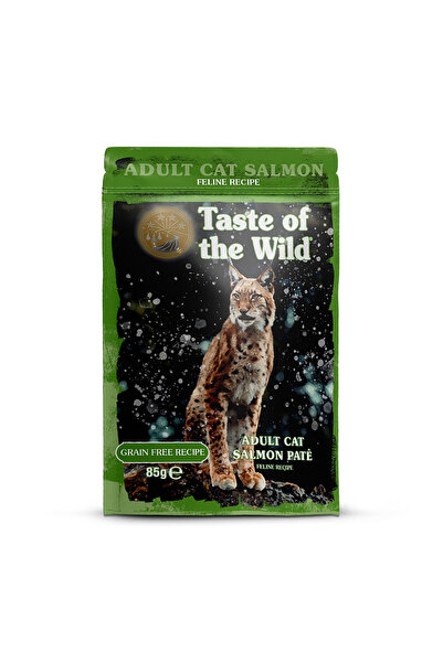 Taste of the Wild Пастет от сьомга за котки възрастни, пауча 85 г