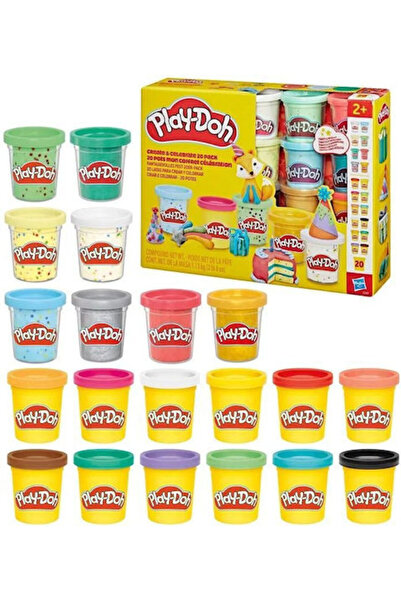 Hasbro Games Hasbro Play-Doh Πλαστοζυμαράκια Δημιουργίας για Ηλικίες 3+, 20 τ...