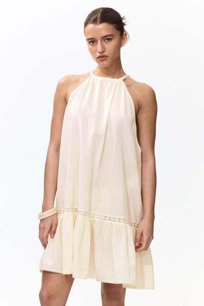 H&M Sleeveless cotton beach dress