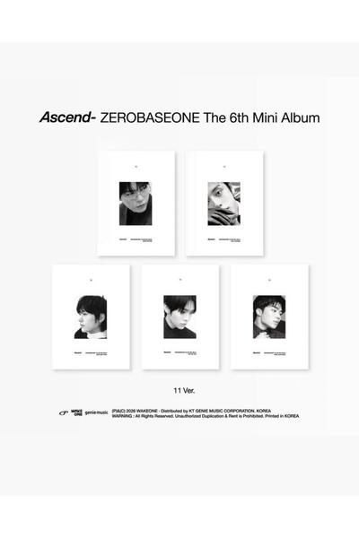 tays store ZEROBASEONE - 6th Mini Album [Ascend-] 11 Ver. (RANDOM)