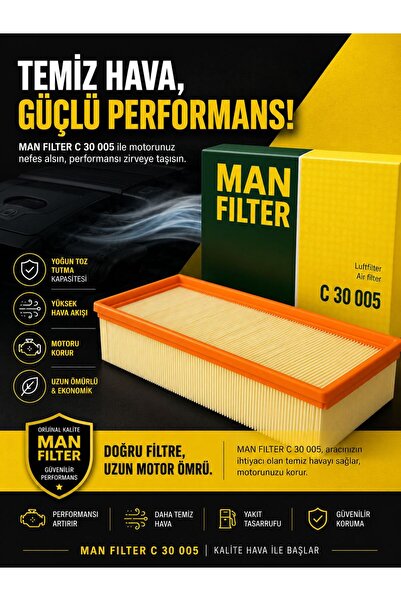 MANN Filter Hava Filtresi C30 005
