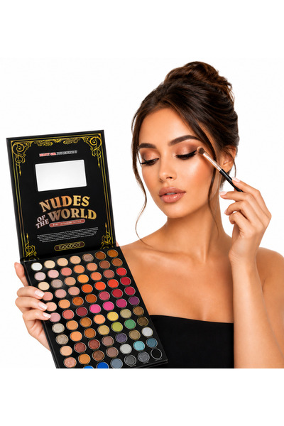 IGOOUO Paletă Farduri 88 Culori Nudes of the World