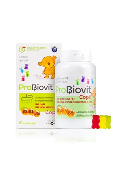 ApiPharma Probiovit copii, 60 ursuleti gumati,