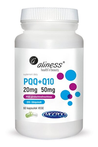 Aliness Pqq Mgcpqq + Q10 50 mg 60 capsule