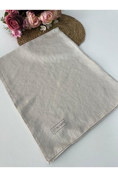 SCARFE SCARF Scarfe Vual Shawl Beige Hvh0409