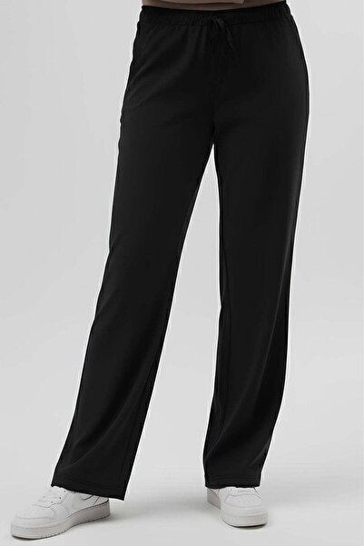 Owlet Medikal Pantaloni negri din Lycra cu picior larg pentru scrub-uri