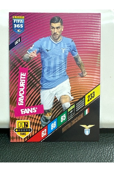 Panini ماتا زاكاجني يفضل مشجعي ألفانز