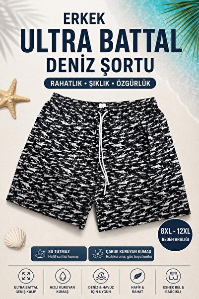 AEY SHOES ULTRA BATTAL ERKEK DENİZ ŞORTU